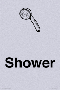Dementia Shower sign
